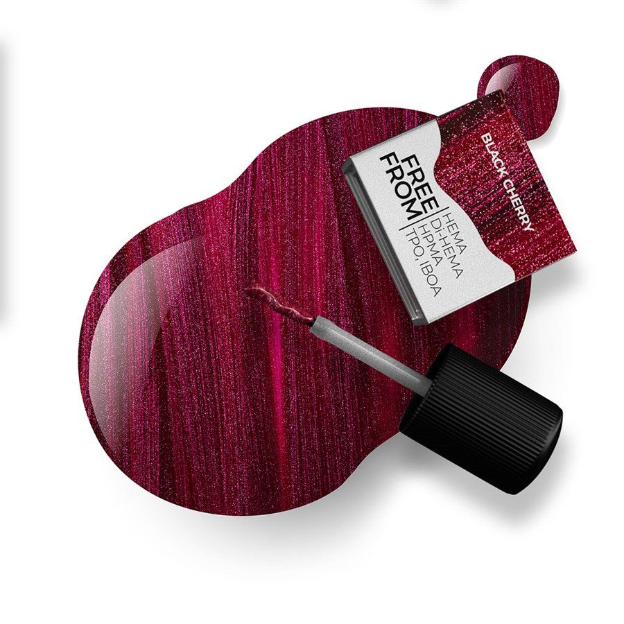 The Manicure Company Zero Gel Polish 10ml - Black Cherry