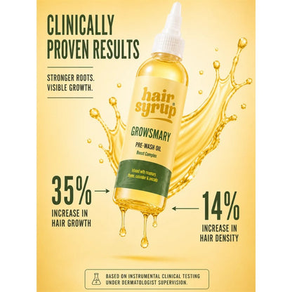 Hair Syrup Grows-Mary Pre Wash Oil 100ml