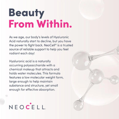 NeoCell Advanced Hyaluronic Acid 400mg Vegan Capsules (90)