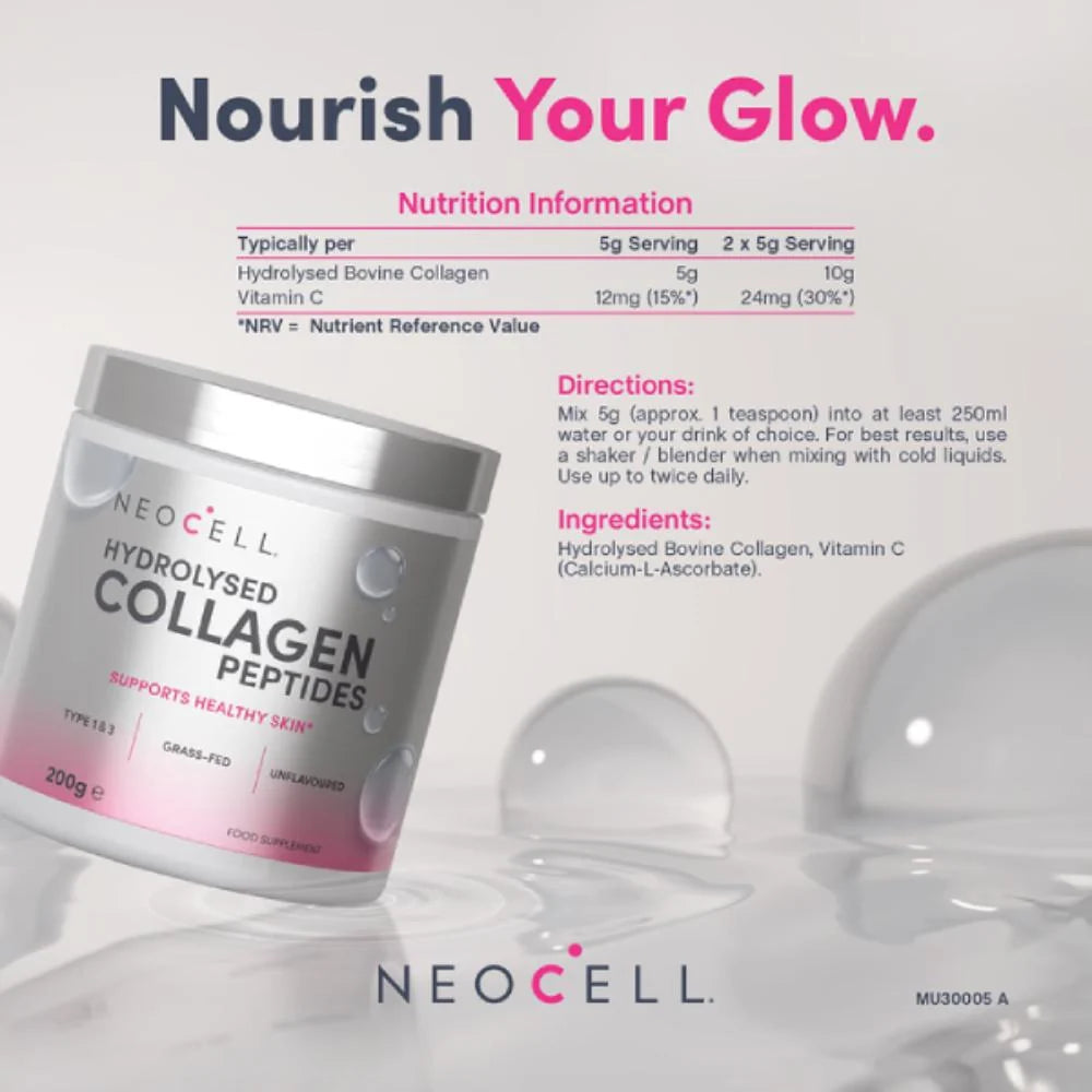NeoCell Hydrolysed Collagen Peptides Powder 200g