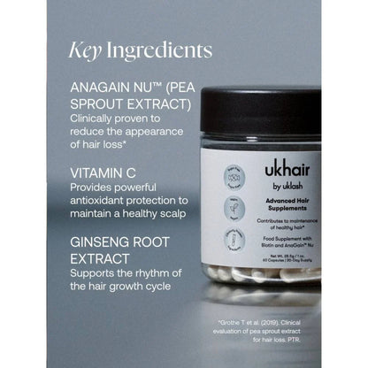 UKHAIR Advanced Hair Supplements (60)