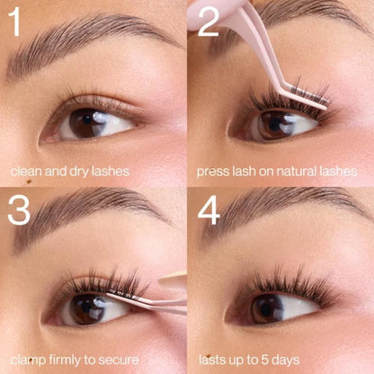Tatti Lashes Pre-Glued Half Lash Olivia