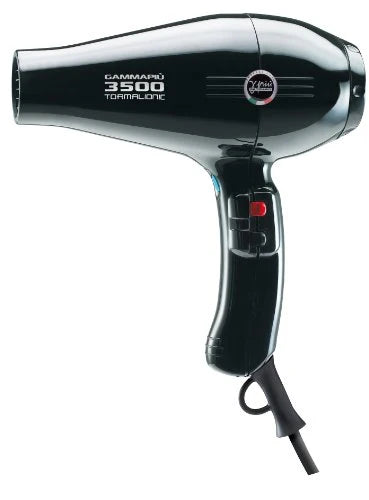 Gamma+ 3500 Tormalionic Hairdryer - Black