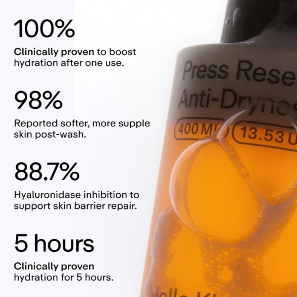 Hello Klean Press Reset Anti-Dryness Body Wash 80ml