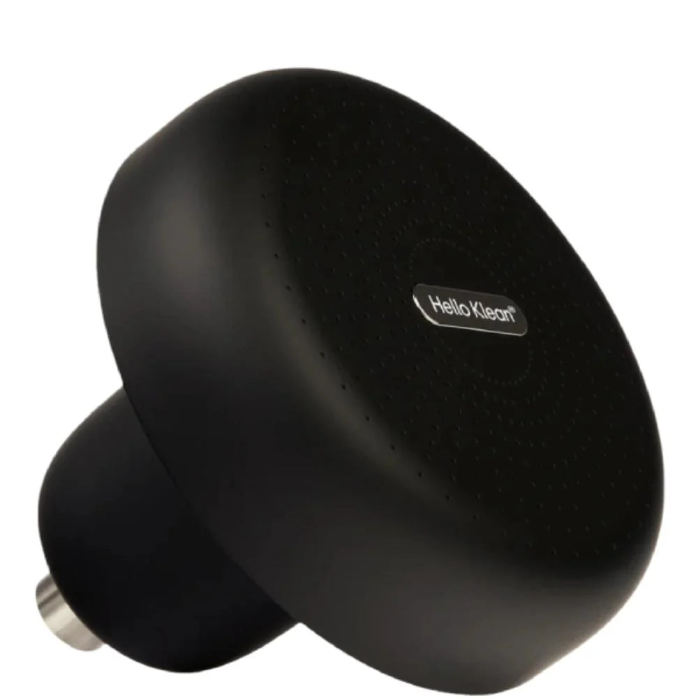 Hello Klean Rain Shower Filter Black
