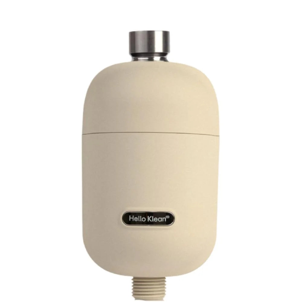 Hello Klean Shower Filter Beige