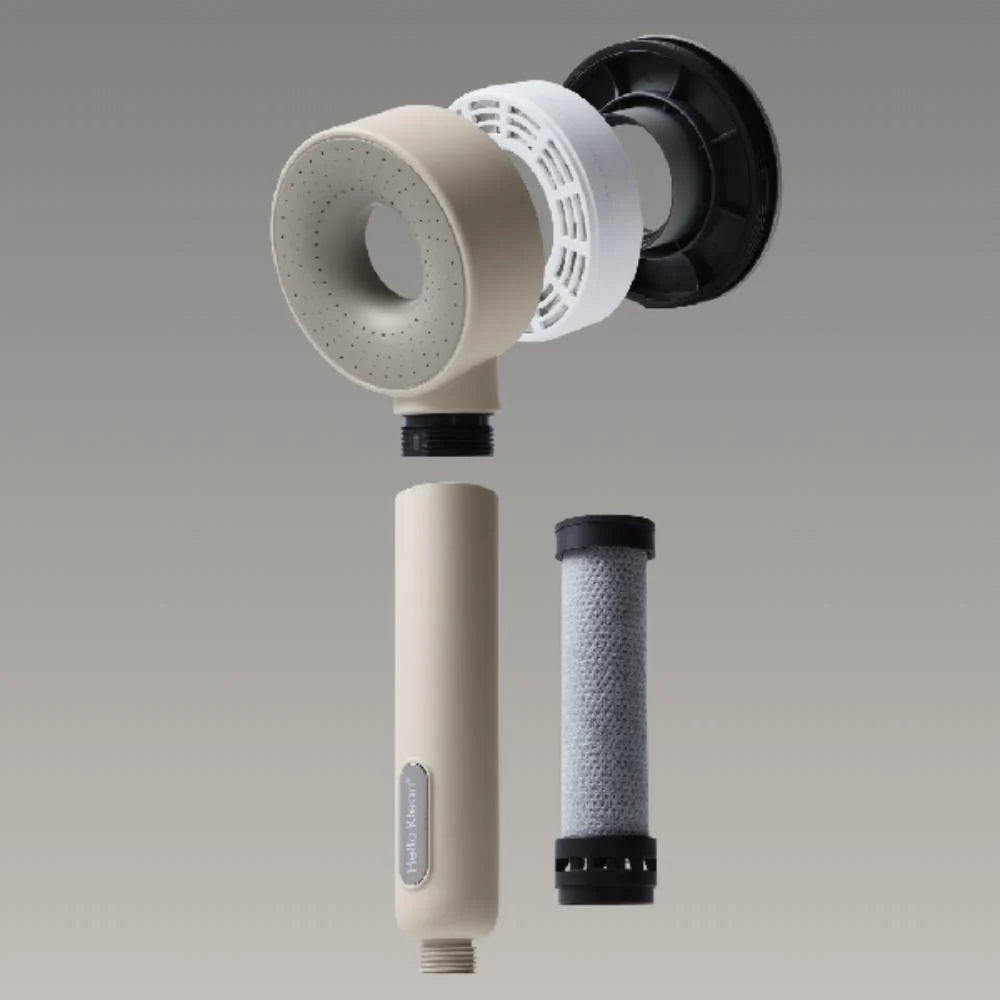 Hello Klean Shower Head 2.0 Beige