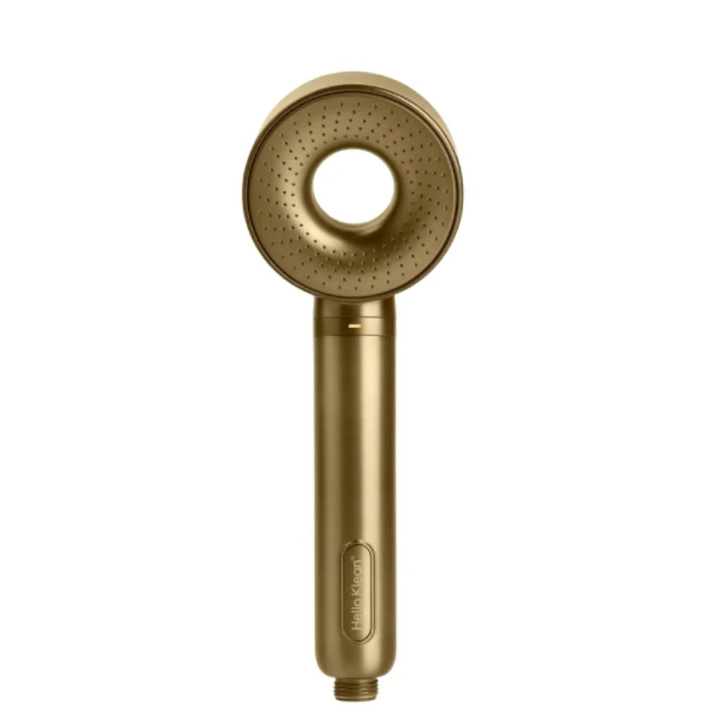 Hello Klean Shower Head+ Brushed Brass
