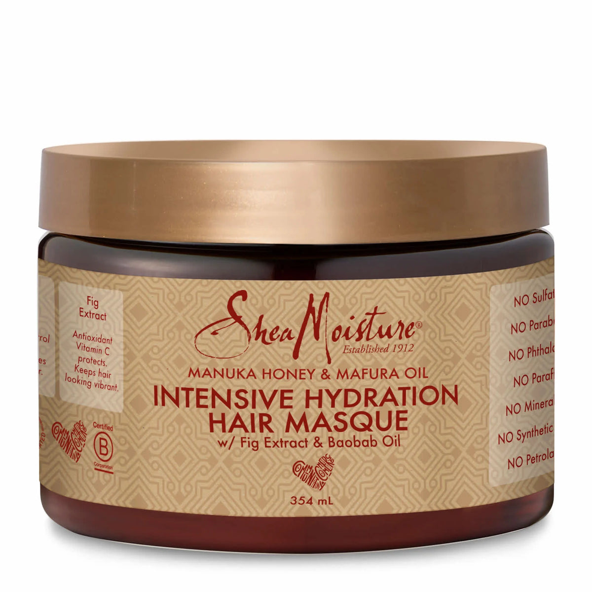 Shea Moisture Manuka Honey & Mafura Oil Intensive Hydration Masque 354ml