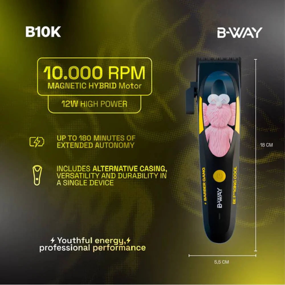 B-WAY B10K Cordless Clipper