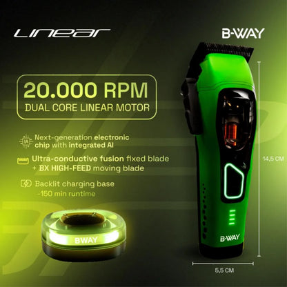 B-WAY Linear Clipper Lemon