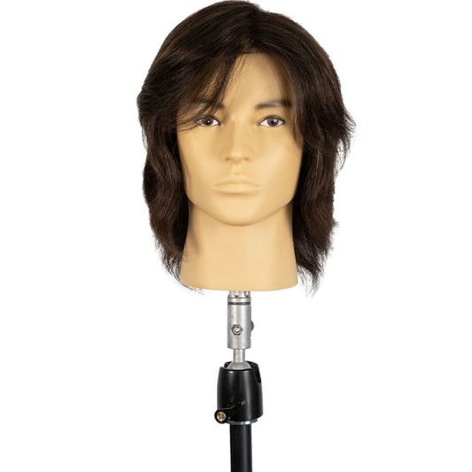 Exalto Ludo Human Hair Hairdressing Head Block