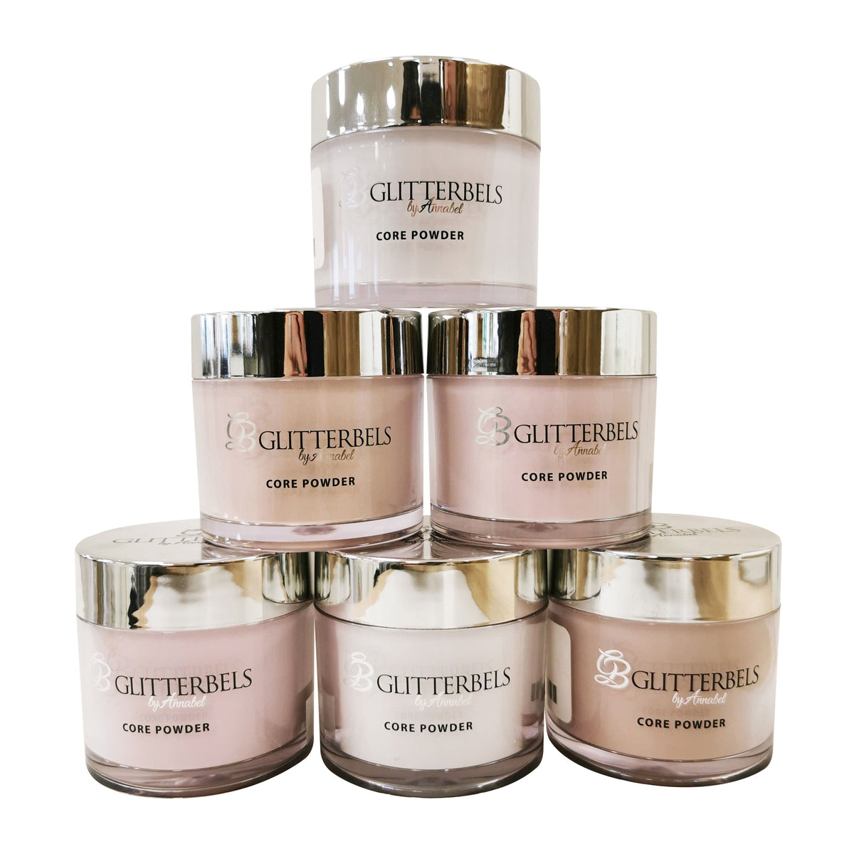 Glitterbels Core Acrylic Powder 56g Pink Opal