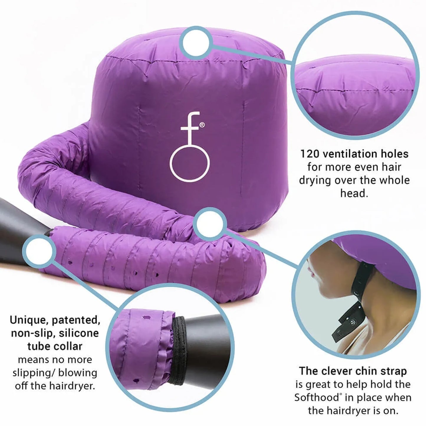 Curlformers Softhood Purple