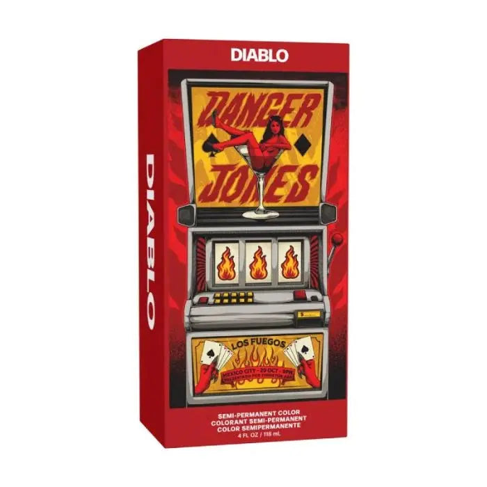 Danger Jones Semi Permanent Hair Colour 118ml - Diablo (Red)