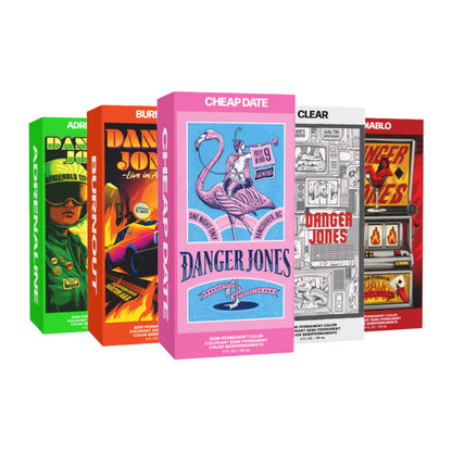 Danger Jones Semi-Permanent Hair Color Hustler Pink 118ml