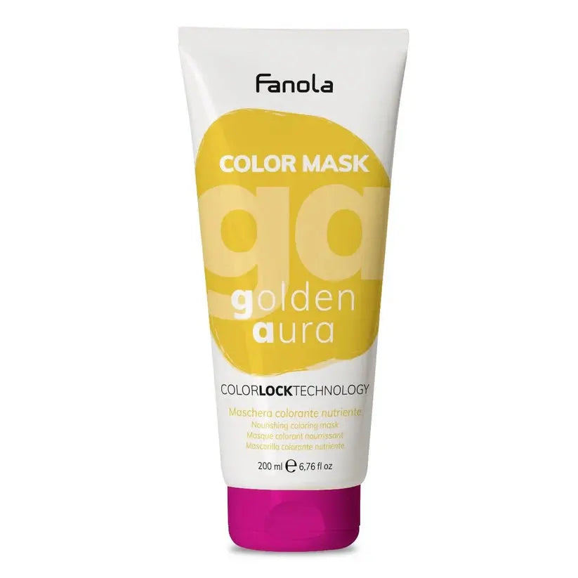 Fanola Temporary Colour Hair Mask - Golden Aura - 200ml