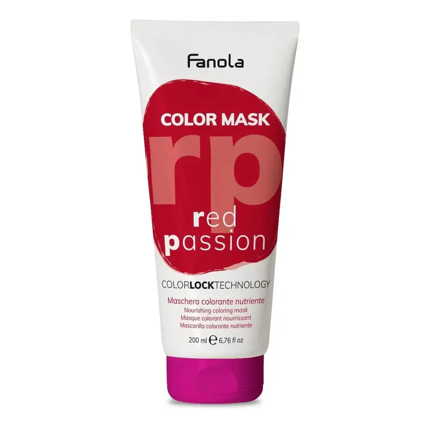 Fanola Temporary Colour Hair Mask - Red Passion - 200ml