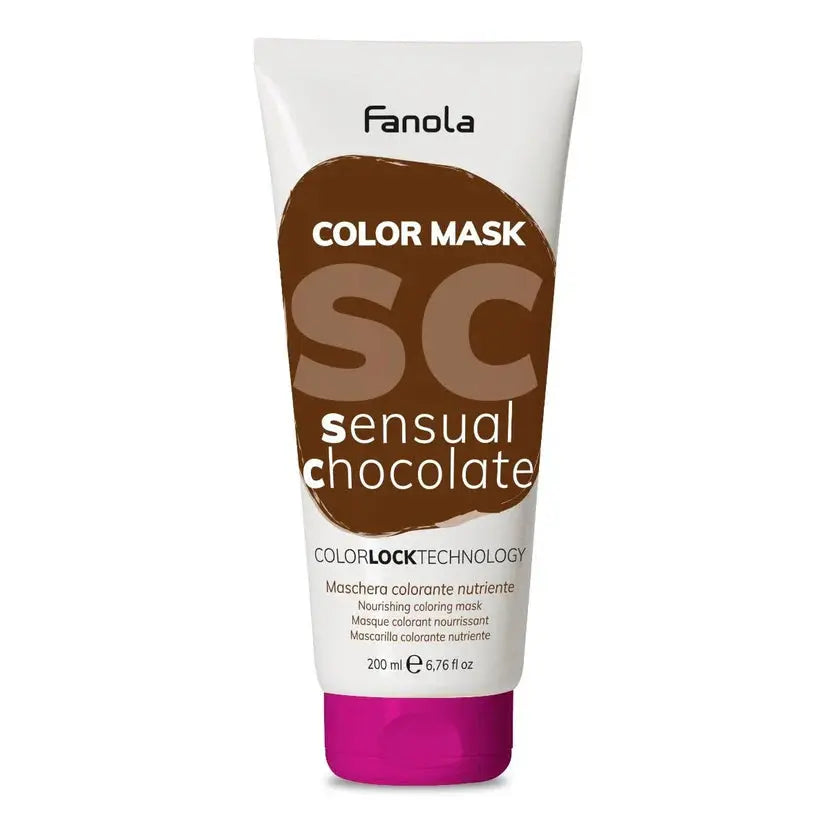 Fanola Temporary Colour Hair Mask - Sensual Chocolate - 200ml