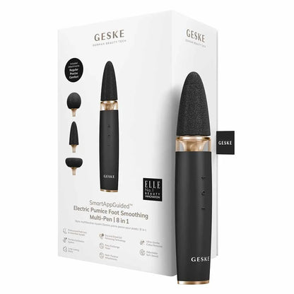 GESKE Electric Pumice Foot Smoothing Multi-Pen | 8 in 1