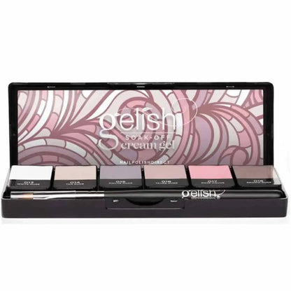 Gelish Solid Cream Gel 6 Piece Palette - Act Natural
