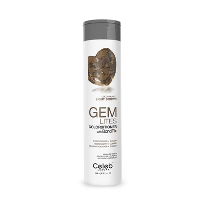 Celeb Luxury Gem Lites Colorditioner Conditioner  - Cocoa Quartz - 244ml