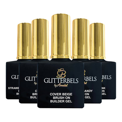 Glitterbels Brush On Builder Gel 17ml Dolly