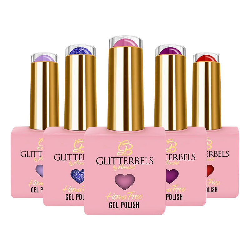 Glitterbels Hema Free Gel Polish 8ml Bride To Be 8ml