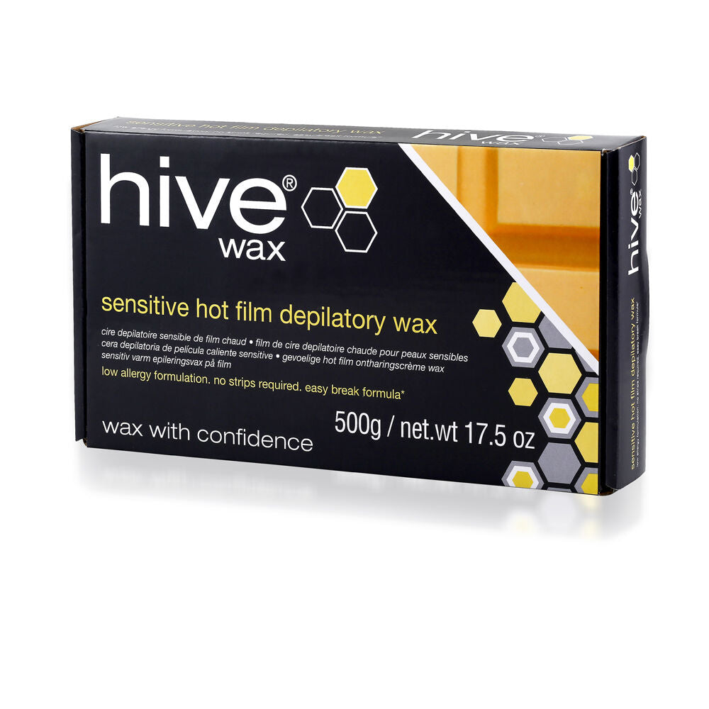 Hive of Beauty Sensitive Hot Film Wax 500g In Box