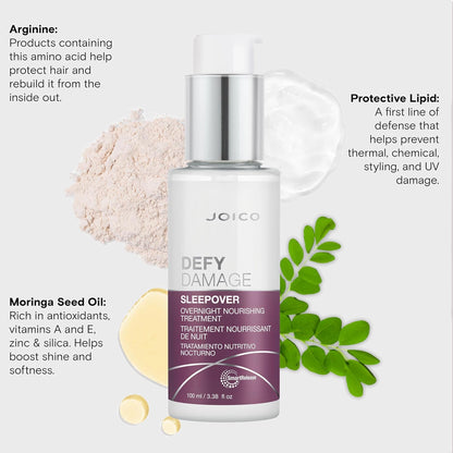 Joico Defy Damage Sleepover Overnight Hair Treatment 100ml