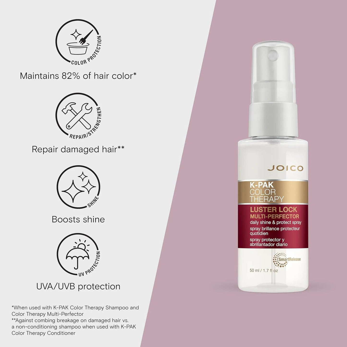 Joico K-Pak Colour Therapy Lustre Lock Spray 50ml