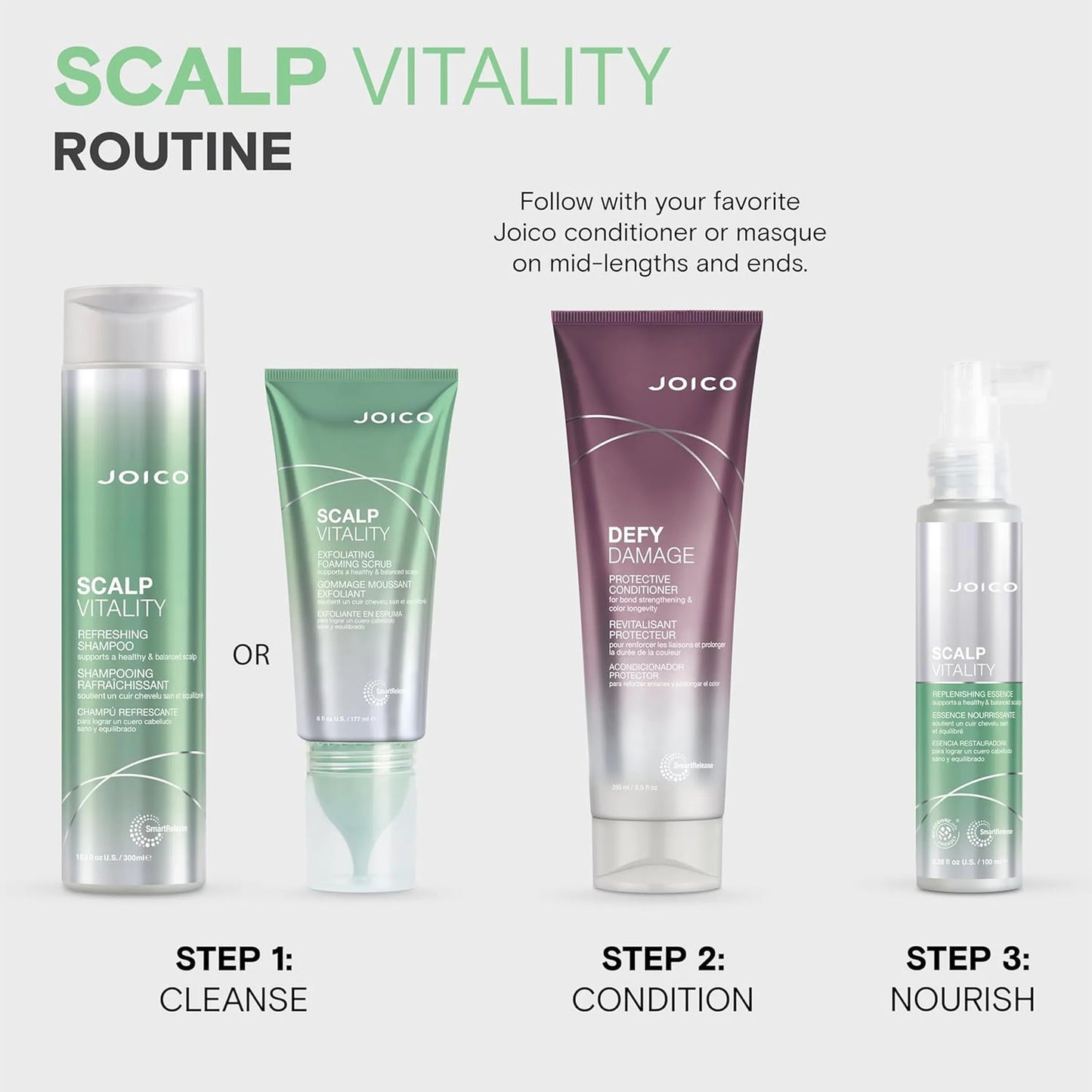 Joico Scalp Vitality Replenishing Essence 100ml