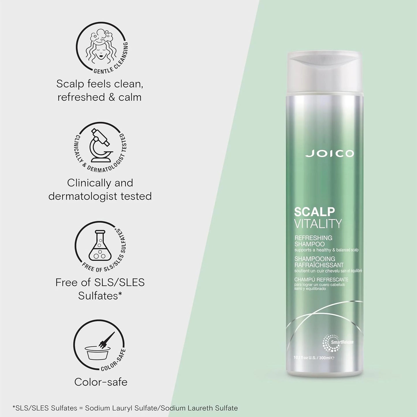 Joico Scalp Vitality Shampoo 300ml