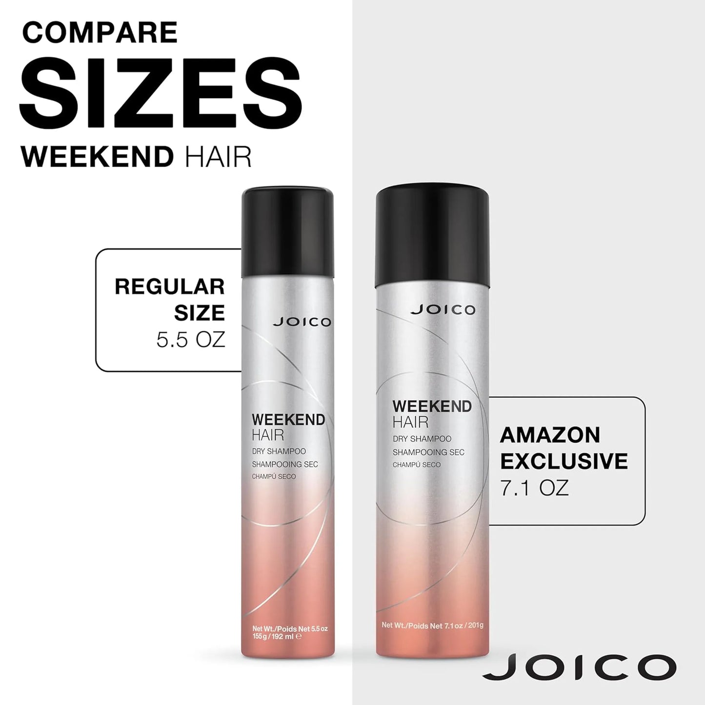 Joico Weekend Hair Dry Shampoo 255ml