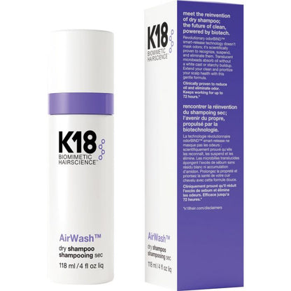 K18 AirWash Dry Shampoo 118ml