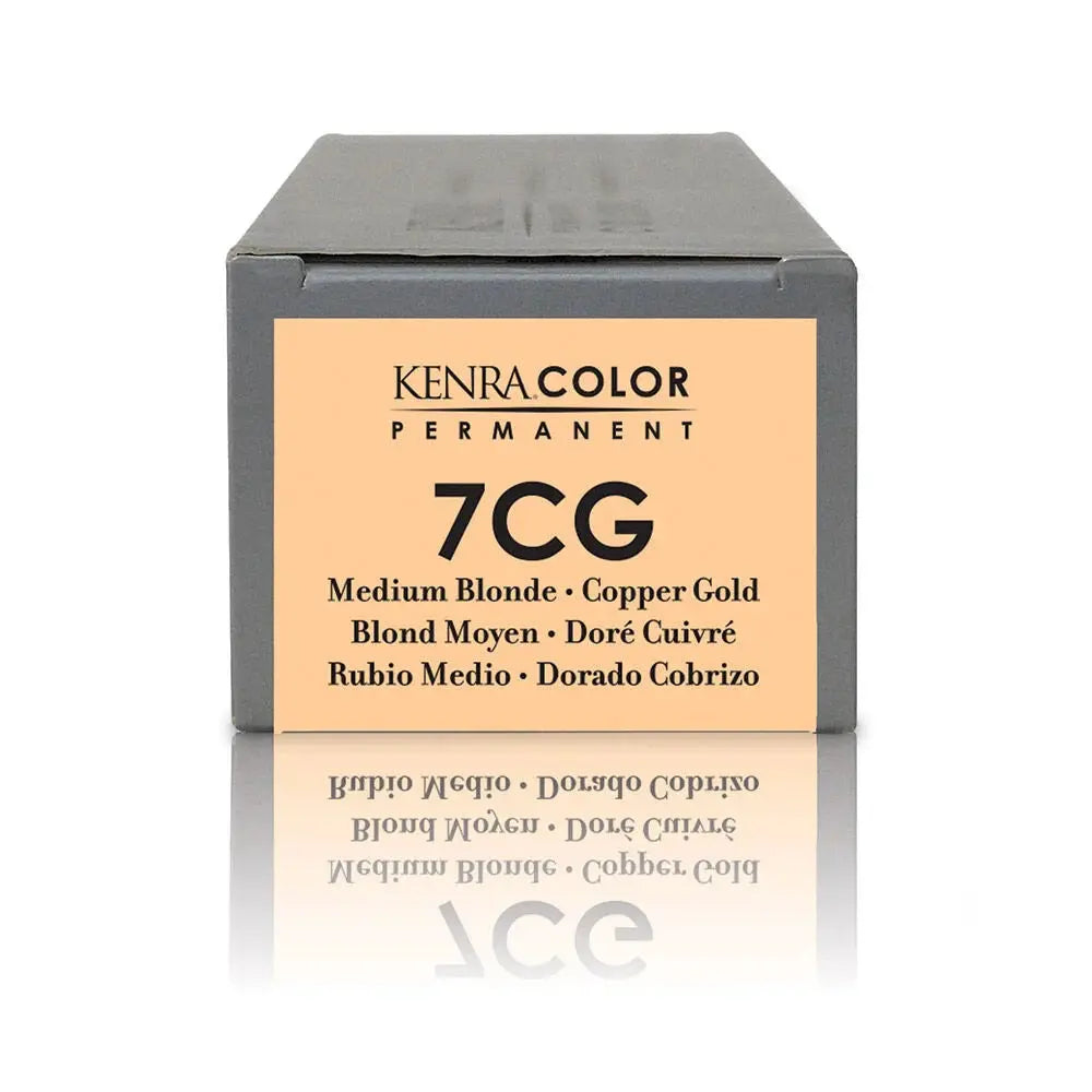Kenra Professional Permanent Hair Colour - 7CG Copper GOld - 85g