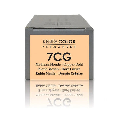 Kenra Professional Permanent Hair Colour - 7CG Copper GOld - 85g
