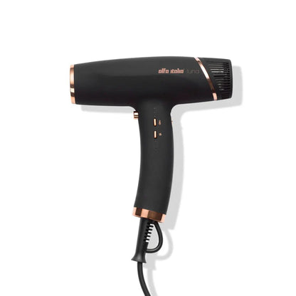 Alfa Italia Luna Hybrid Pro Smart Dryer - Black/Rose Gold