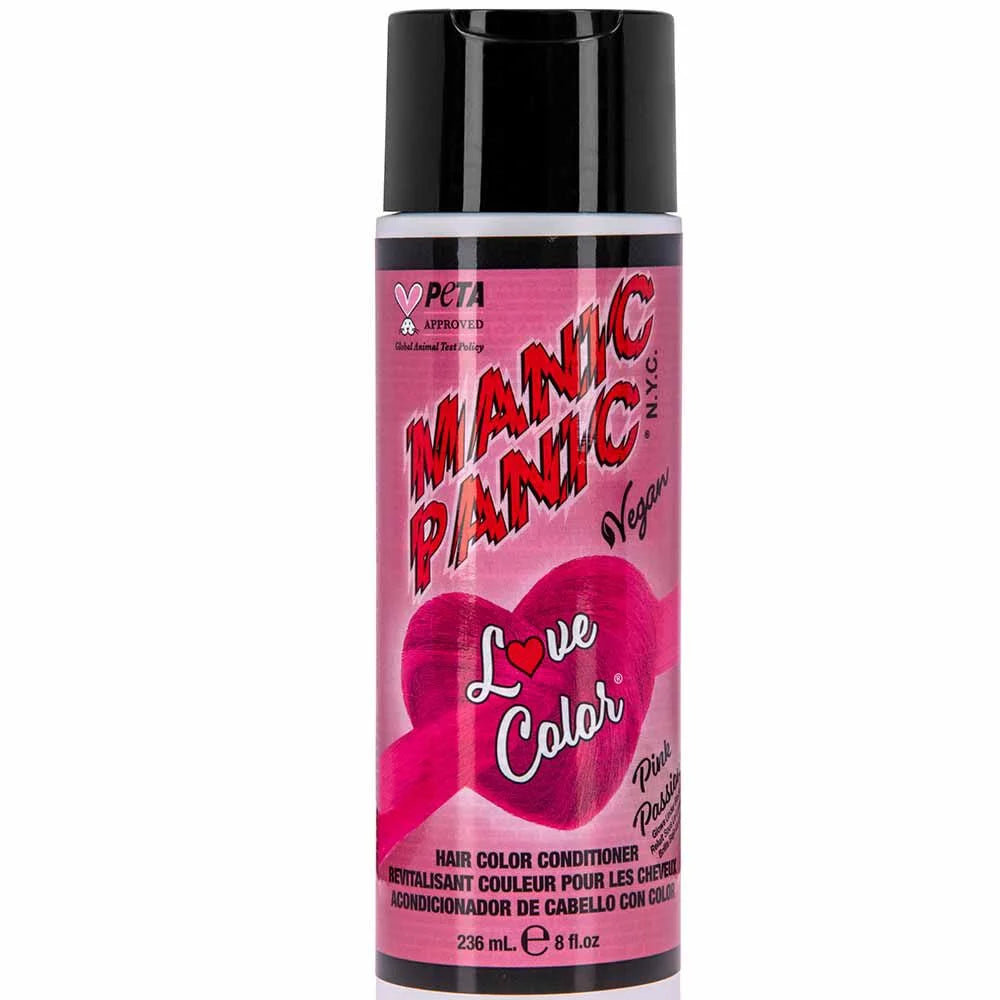 Manic Panic Love Color Colour Depositing Conditioner Pink Passion 236ml