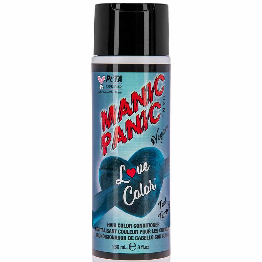 Manic Panic Love Color Colour Depositing Conditioner Teal Temptress 236ml