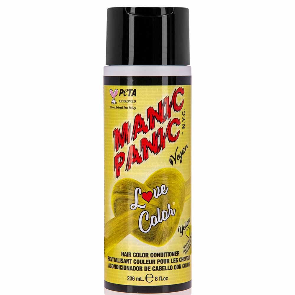 Manic Panic Love Color Colour Depositing Conditioner Yellow Heart 236ml