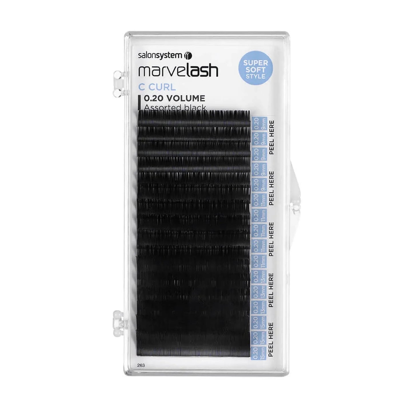 Marvelash Extra Volume Silky Lash C Curl Assorted