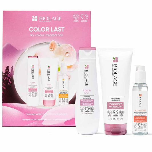 Matrix Color Last Gift Set with Orchid Flower Extract for Colour Treated Hair