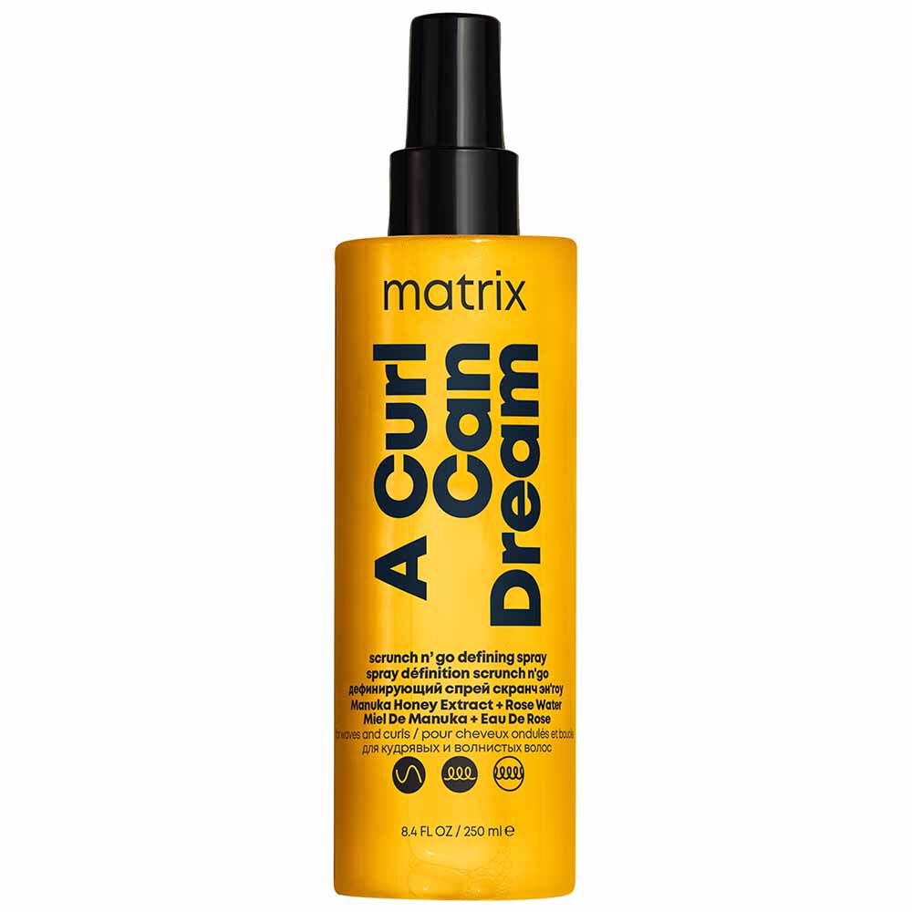 Matrix Total Results A Curl Can Dream Scrunch N' Go Defining Spray 250ml