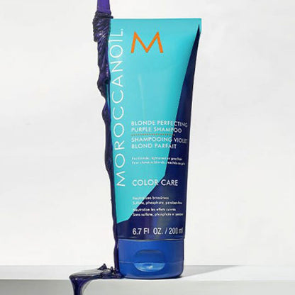 Moroccanoil Blonde Perfecting Purple Shampoo - 200ml