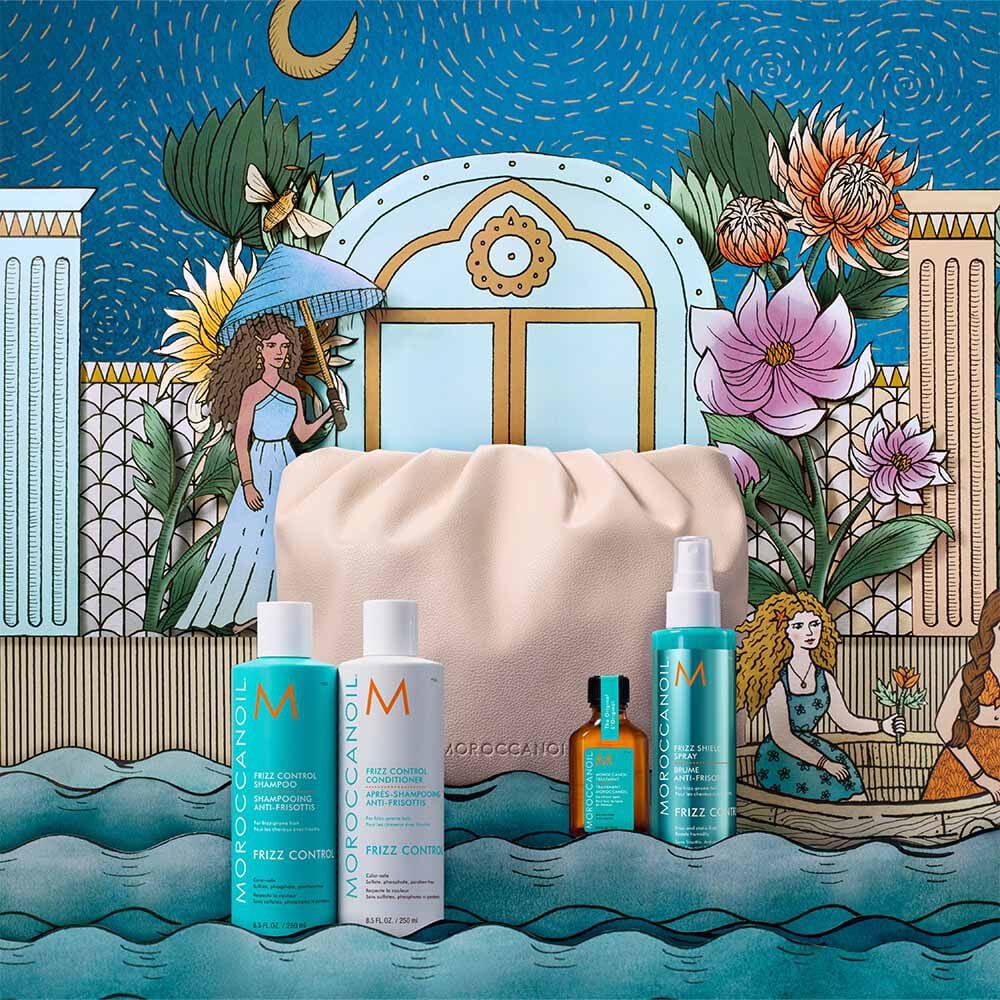 Moroccanoil Frizz Control with a Free Frizz Shield Spray Gift Set