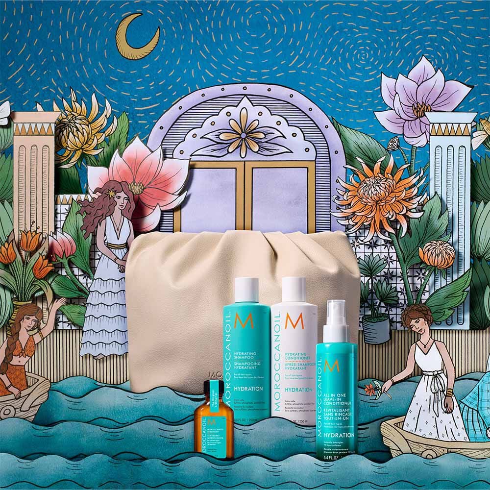 Moroccanoil Hydration with a Free All in One Leave-in Conditioner Gift Set