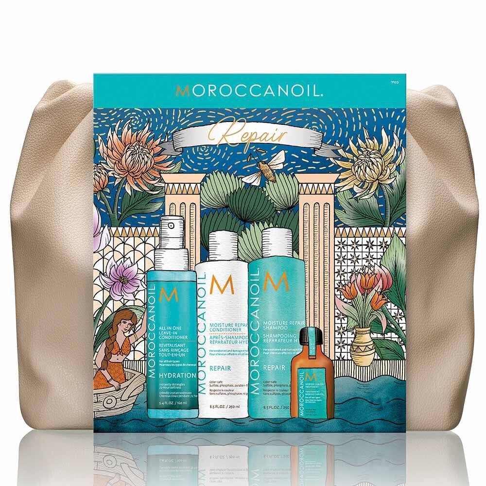 Moroccanoil Moisture Repair with a Free All in One Leave-in Conditioner Gift Set