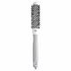 Olivia Garden Expert Blowout Round Hair Brush Shine White & Grey - 20mm