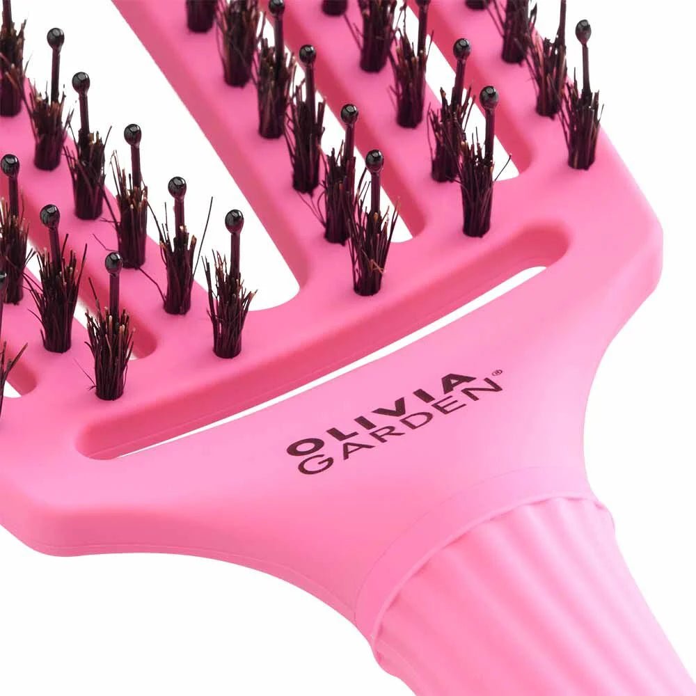 Olivia Garden Think Pink FingerBrush Bubble Pink